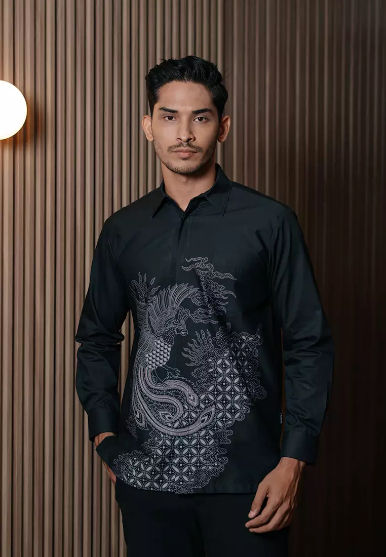 Hadinata Batik Kemeja Panjang Furing Superfine Zidan Zanaya