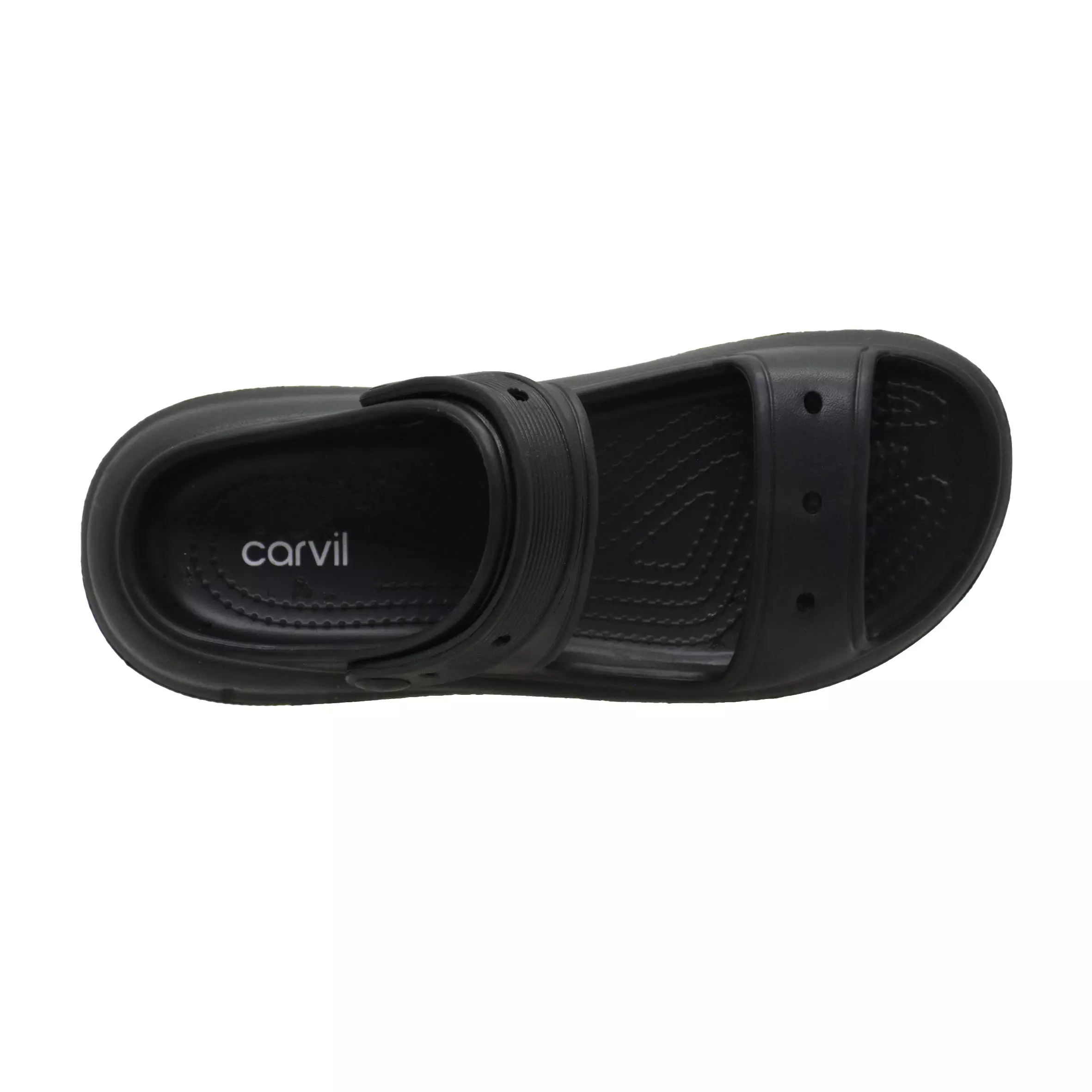 Carvil Sandal Pria Wanita Monna-PL Black