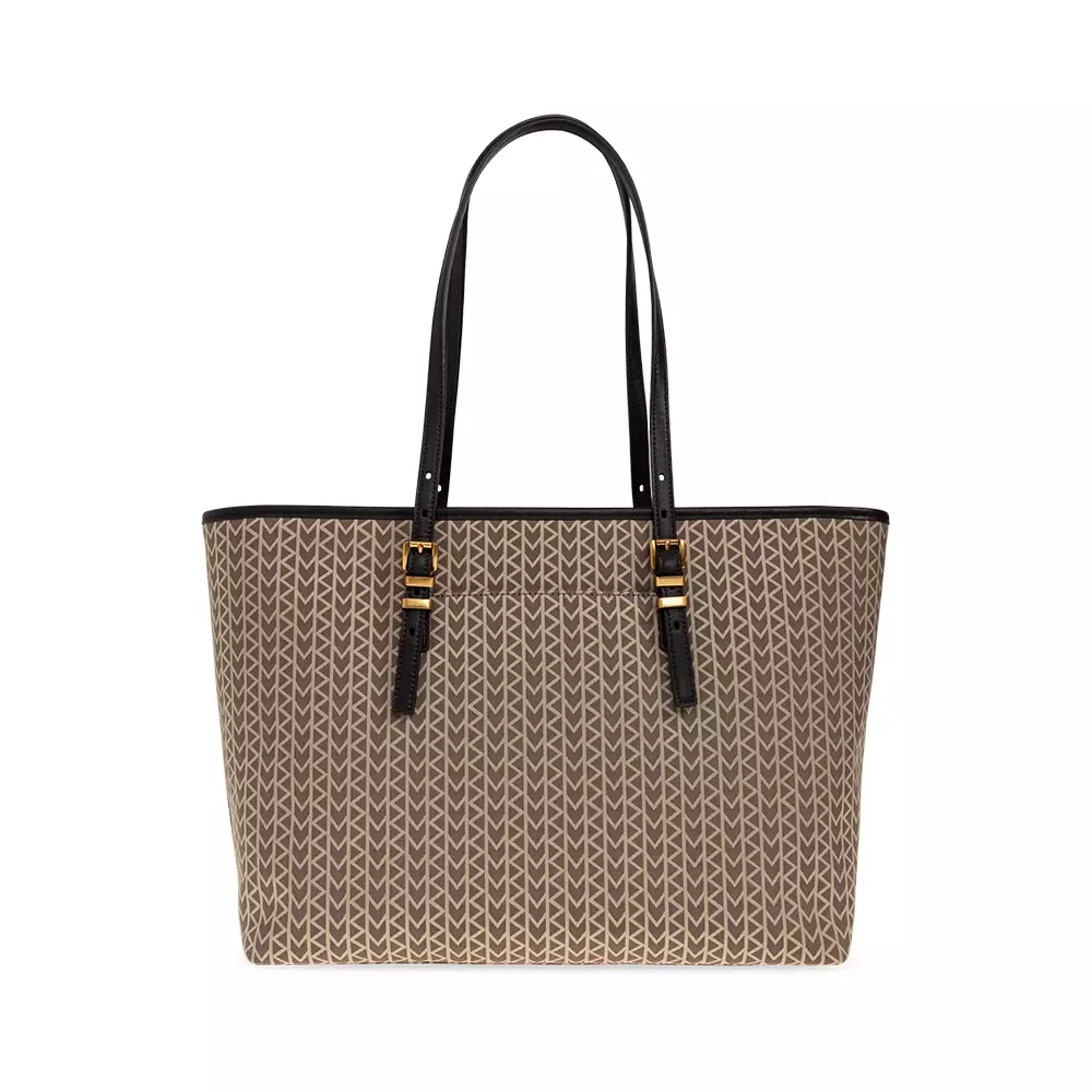 Quinn Large Logo Jacquard Tote Bag with Pouch トート バッグ Quinn Large Logo Jacquard Tote Bag with Pouch | Michael Kors