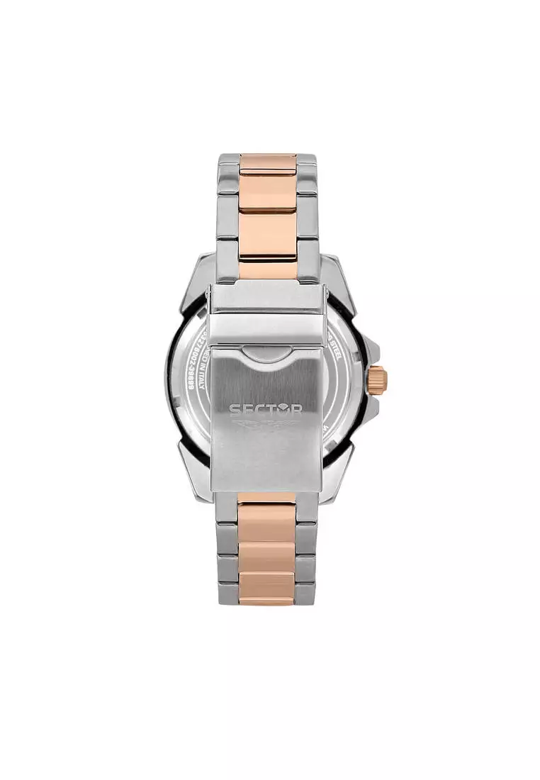 [3 Years Warranty] Sector 450 Collection 41mm Men's Stainless Steel Quartz Watch R3253276002