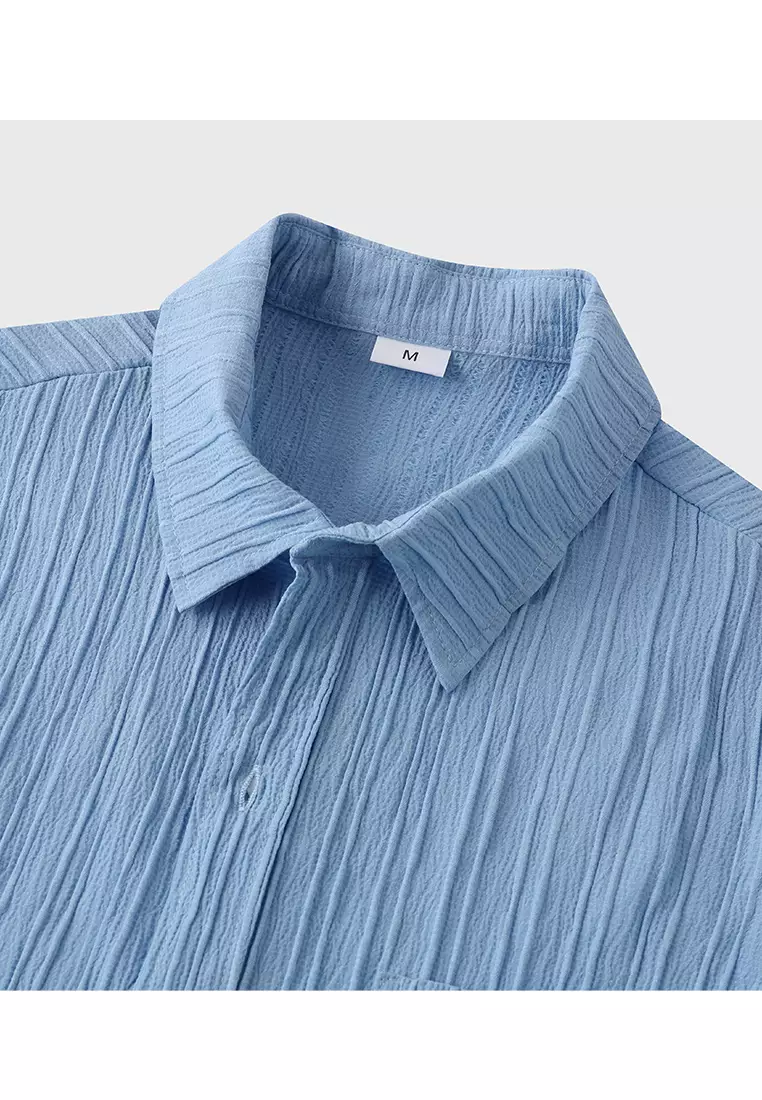 Turn-down Collar Striped Shirt YL-A90