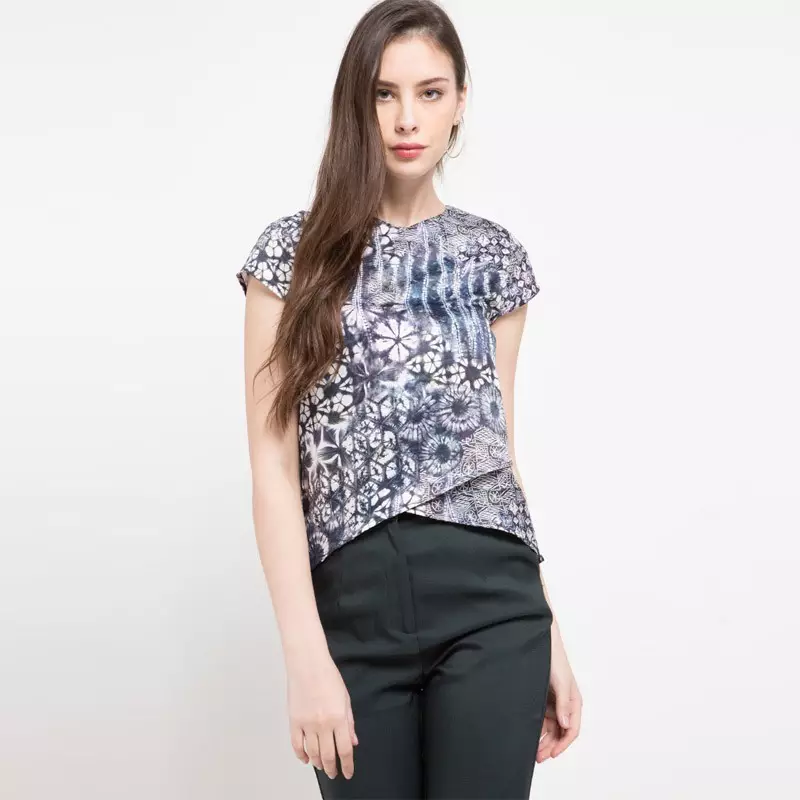 Sable Blouse In Grey