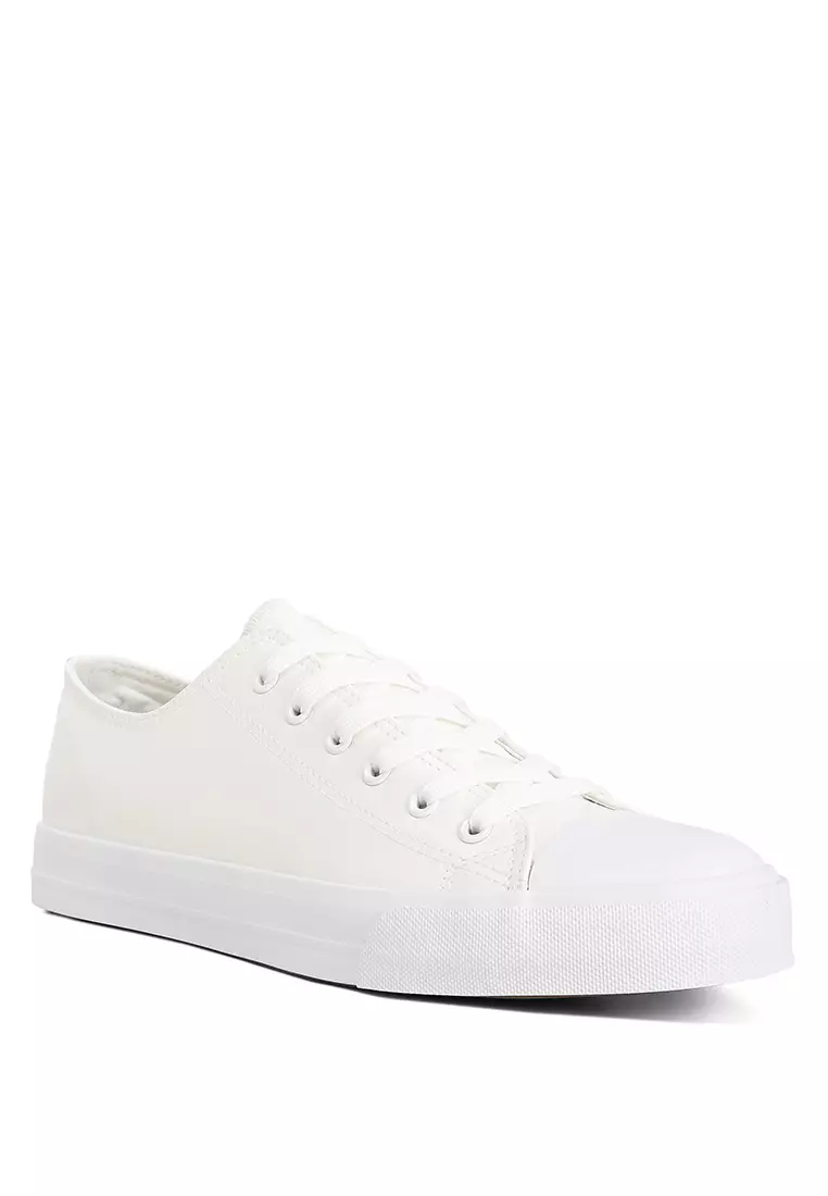 Buy London Rag White Lace Up Basic Sneakers 2024 Online | ZALORA ...