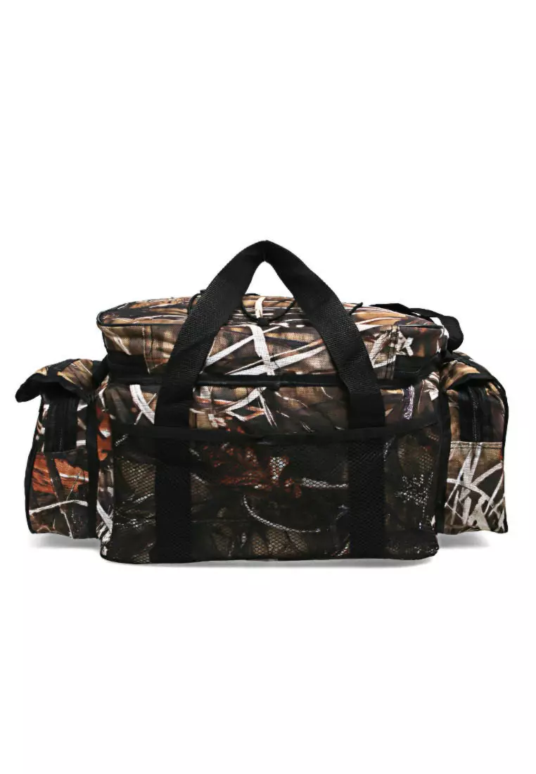 Frans Tas Perlengkapan Memancing Unisex Portable Fishing Bucket 50CM Material Nylon ORIGINAL - Camouflage