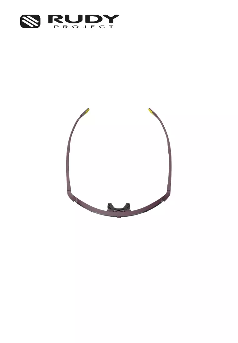 UTMB Spinshield Pro Sports Perf Sunglasses – Cabernet Matte MLS Yellow