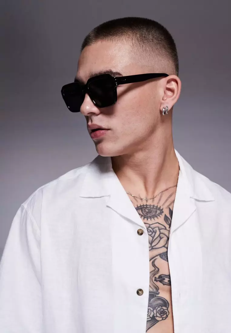 Playback Sunglasses - Black/Smoke