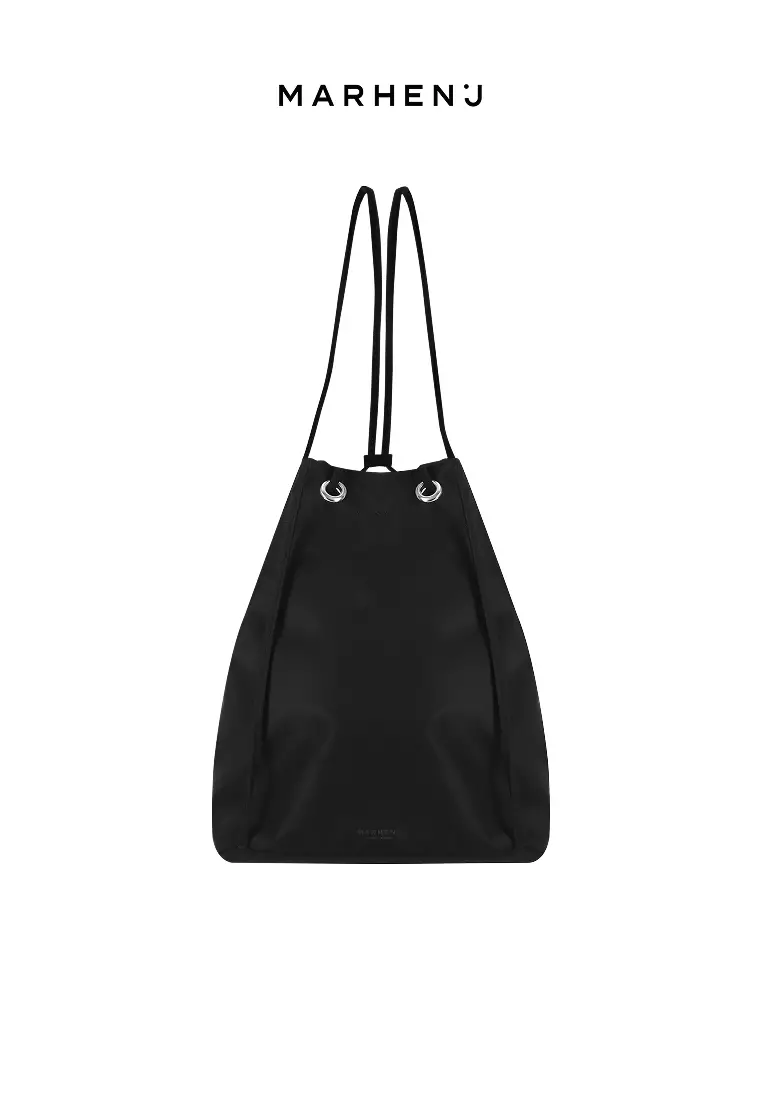 LEANNA Nylon Backpack Black