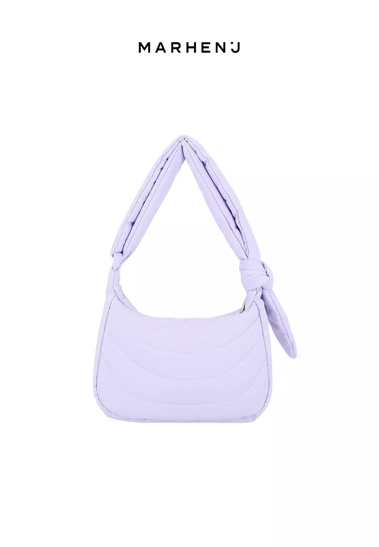 MARO MINI Nylon Crossbody Bag Lavender
