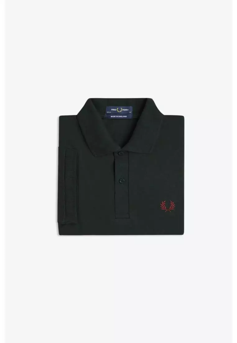 Fred Perry M3 The Fred Perry Shirt (Night Green / Oxblood)