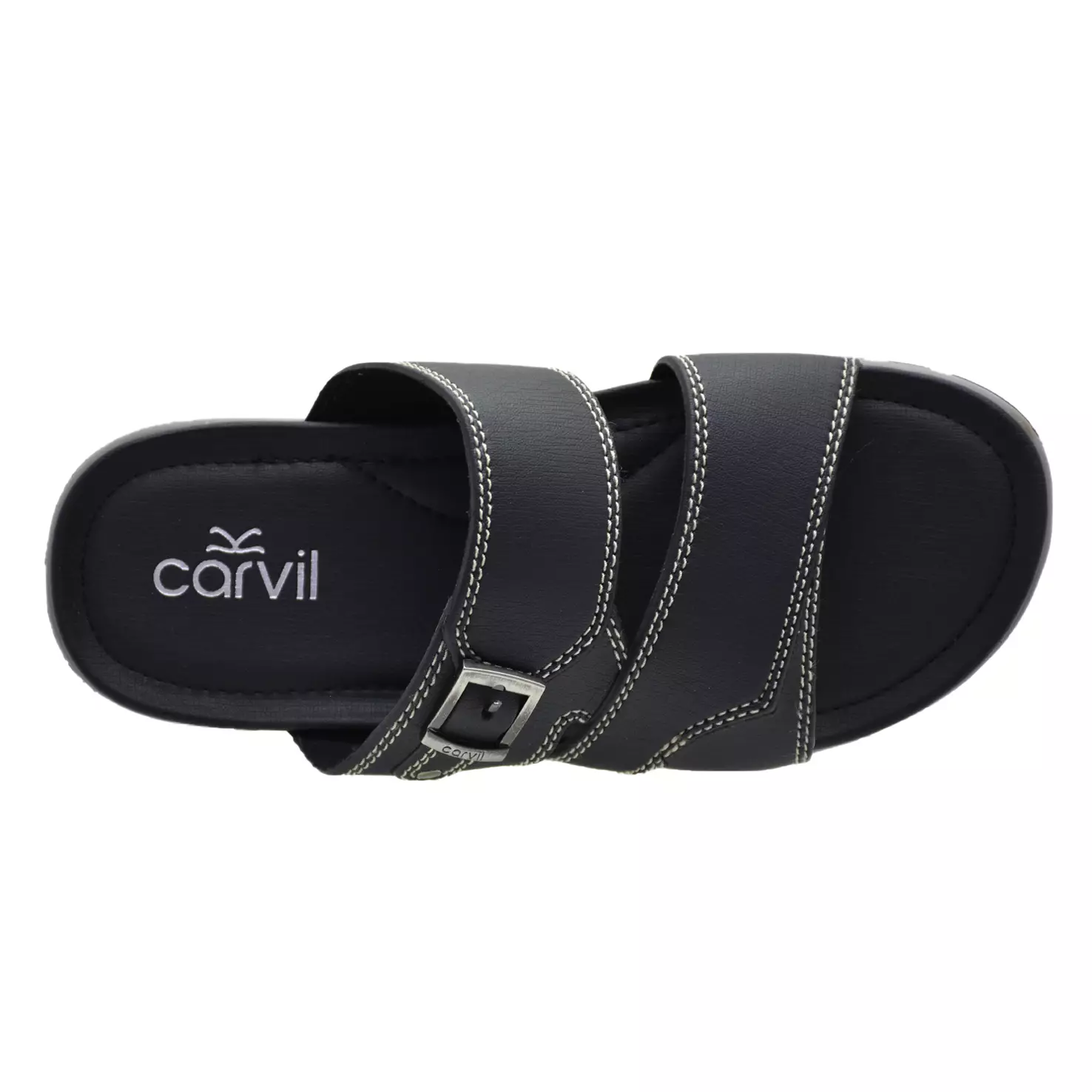 Carvil Sandal Pria Cardiff-03 M Black