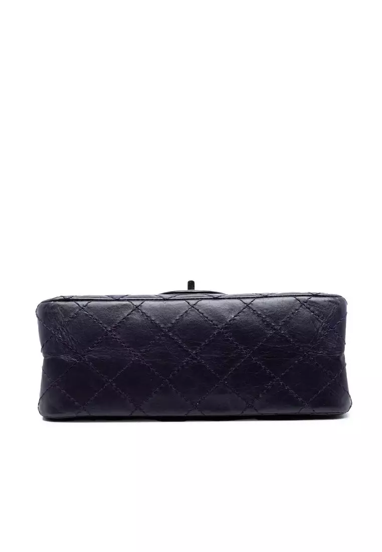 Pre-Loved Chanel Quilted Aged Calfskin Reissue 2.55 Double Flap 224