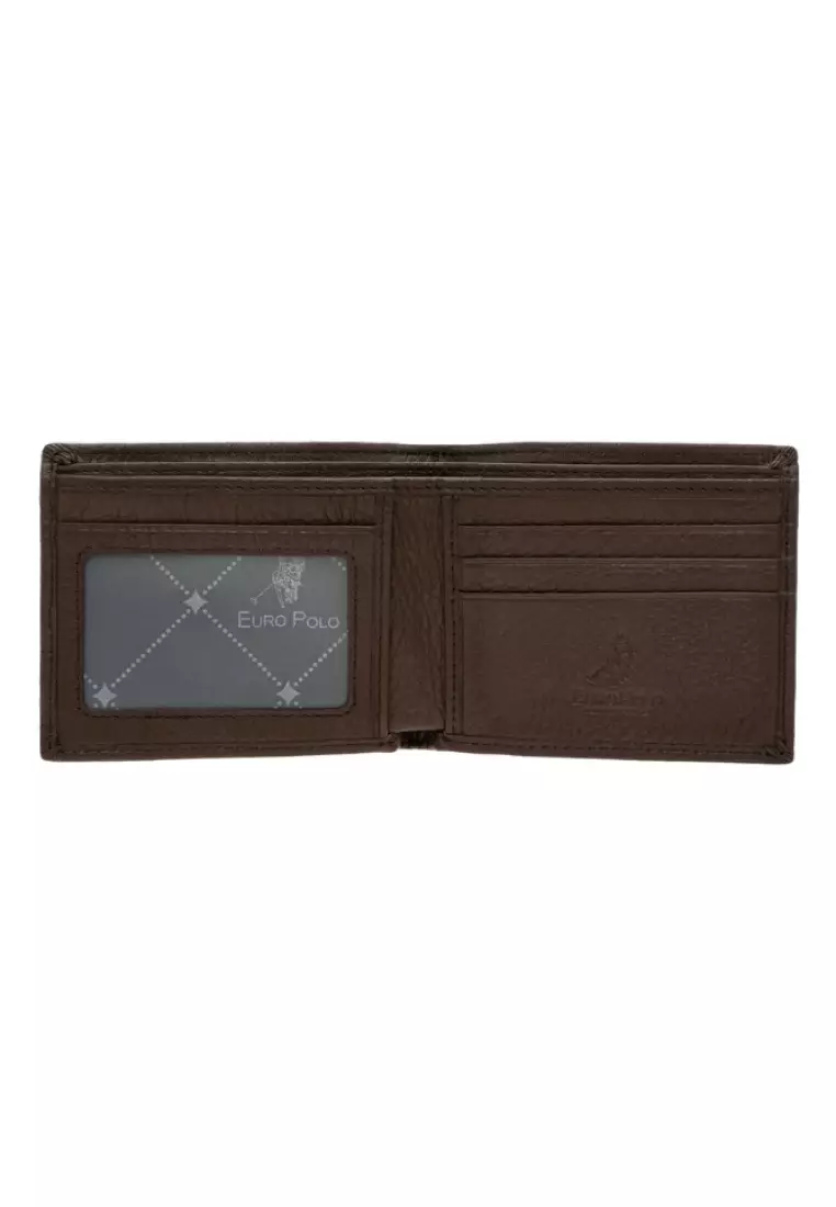 Cow Leather ID Bifold Classic Wallet EWB 40351