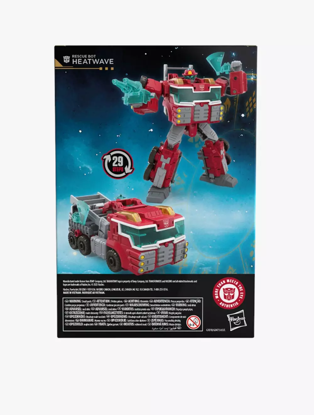 TRA Age of the Primes Voyager Class Rescue Bot Heatwave - TFOG1018