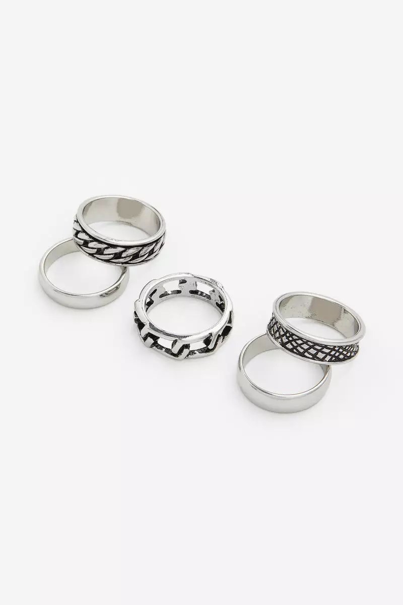 H&m 2024 silver rings