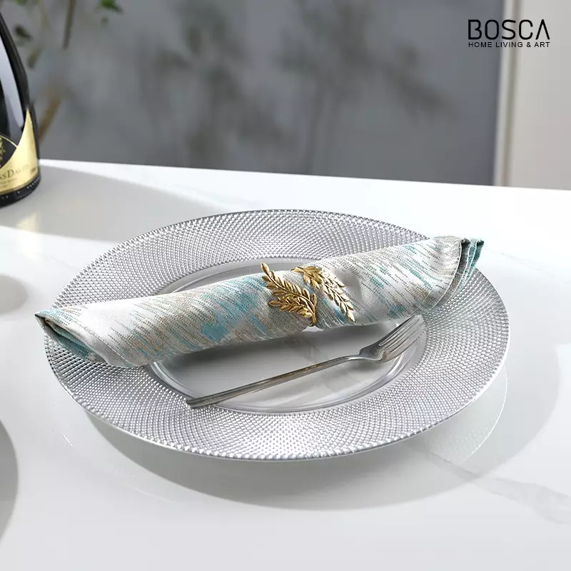 Jual Bosca Living Noir Blanc Hotel Steak Plate Piring Makan Keramik Gaya Eropa Estetik 6986