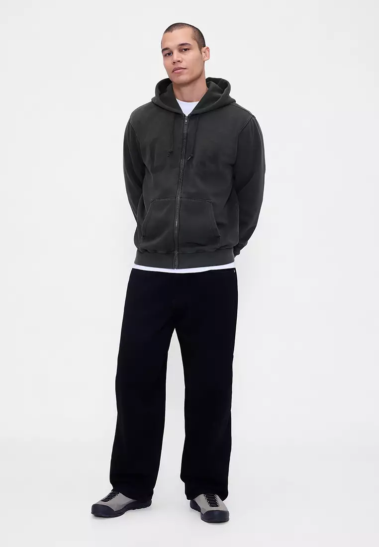 Vintage Soft Arch Logo Full-Zip Hoodie