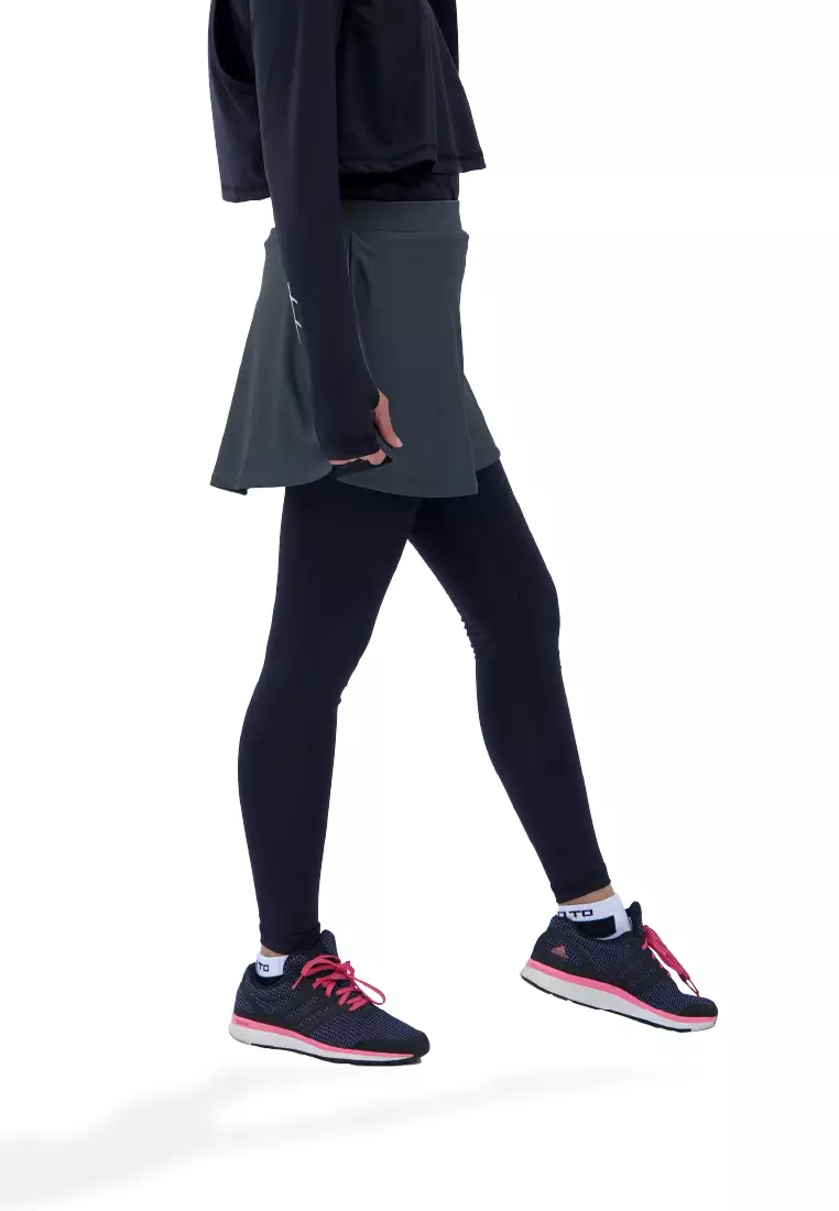 Jual Tiento Tiento Rok Dry Fit Celana Legging Panjang 2in1 Wanita ...