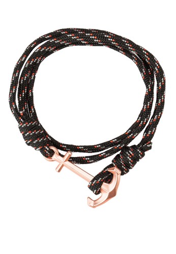 Panama 船錨鉤esprit outlet 桃園扣纏繞手環, 飾品配件, 手環