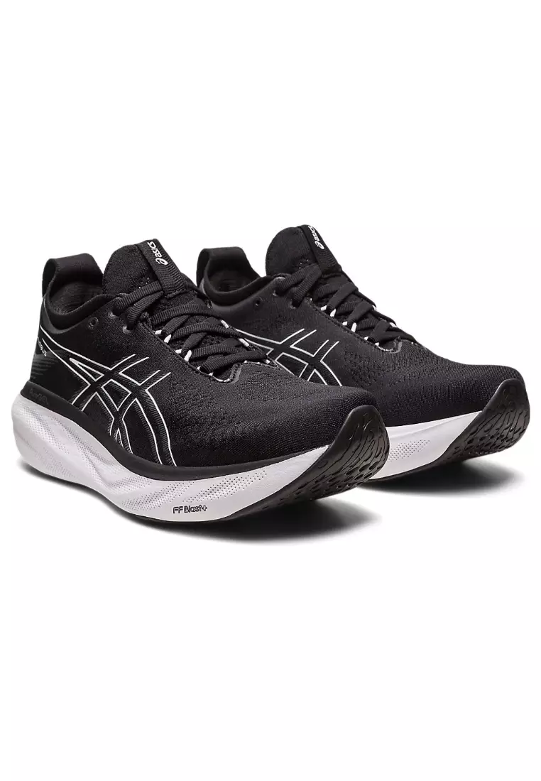 Buy ASICS ASICS GEL NIMBUS 25 D WIDE WOMEN RUNNING SHOES BLACK