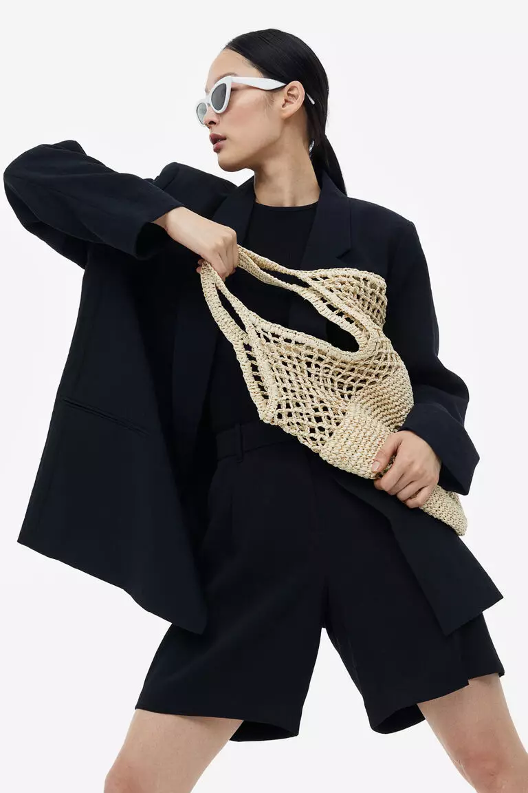 Jual H&M Crochetlook shopper Original 2023 ZALORA Indonesia