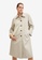 Mango beige Buttons Cotton Trench Coat 254A8AAAF15FADGS_1