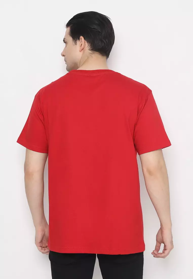 NX T-Shirt Cotton Combed Tebal Pria 207370181