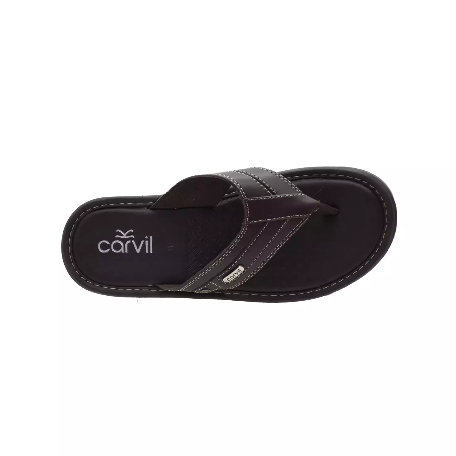 Carvil Sandal Pria Santoz 01-M Dark Brown