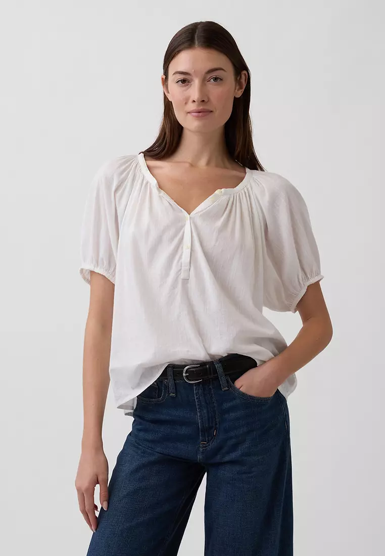 Puff Sleeves Top