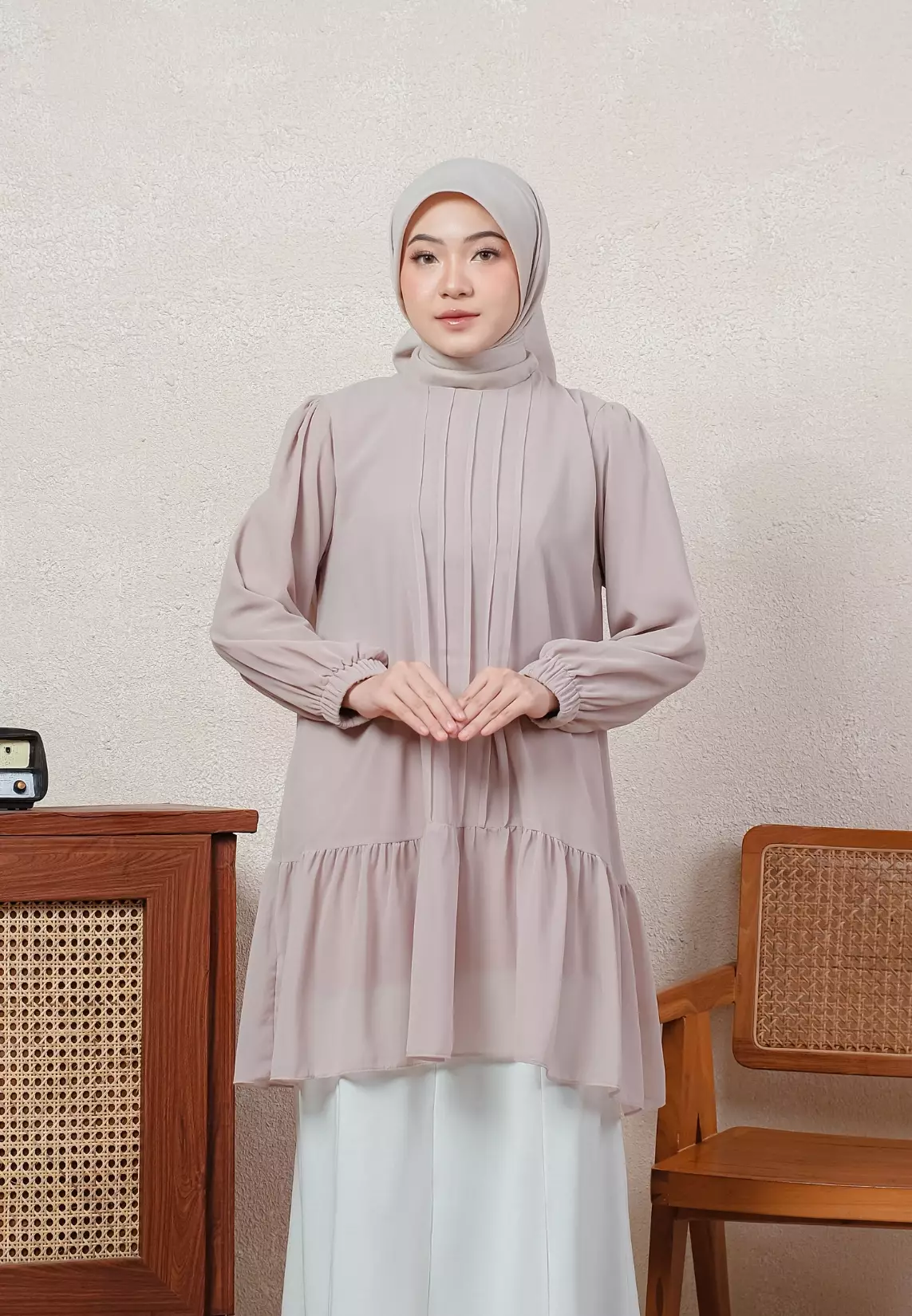 Nicole Blouse - Khaki