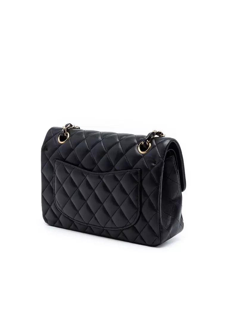 Pre-Loved Chanel Small Classic Lambskin Double Flap