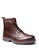 Twenty Eight Shoes brown VANSA  Stylish Top Layer Cowhide Mid Boots VSM-B5392 D593CSH48A42BEGS_2