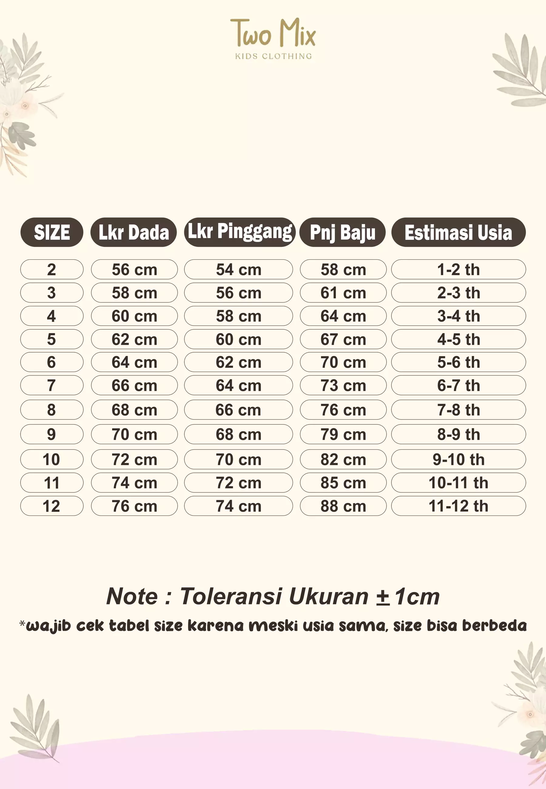 Two Mix - Baju Dress Anak Perempuan Lucu - Outfit OOTD Anak Cewek 1-12 Tahun 4187b Fanta