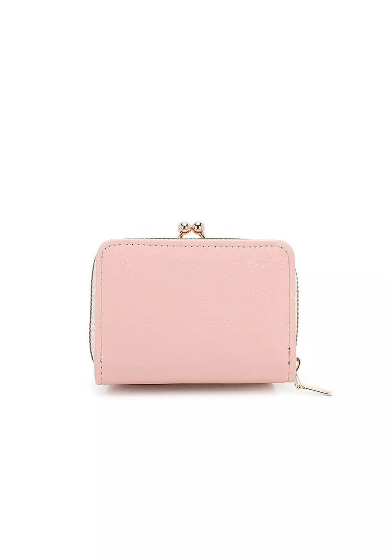 Women's Short Wallet / Purse - Pink