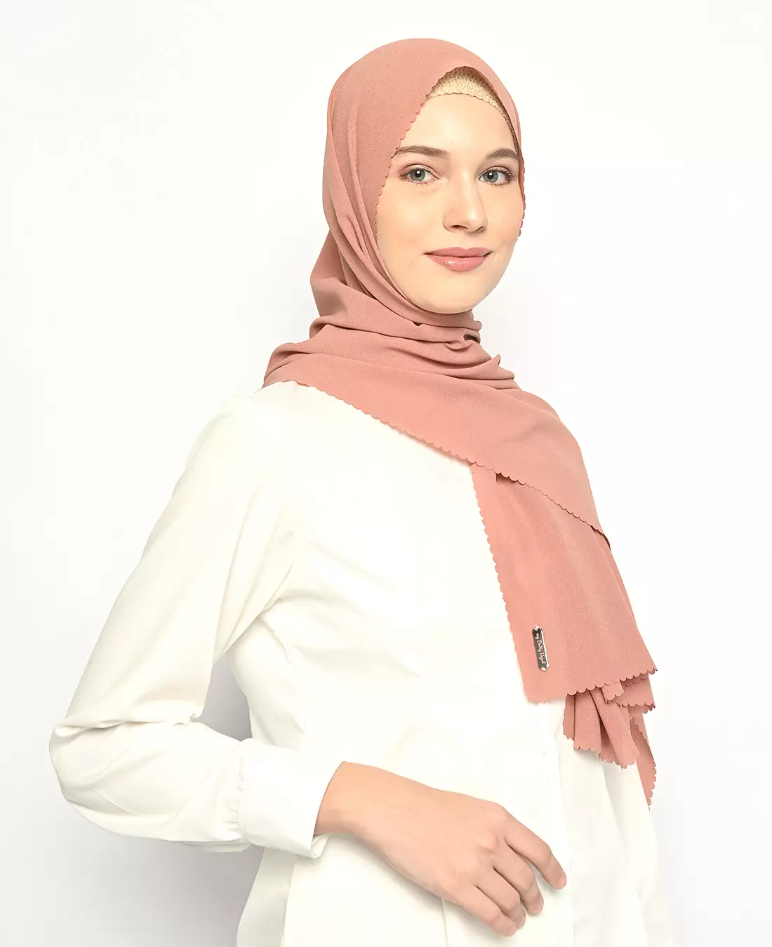 Pasmina Diamond Lasercut Caramel