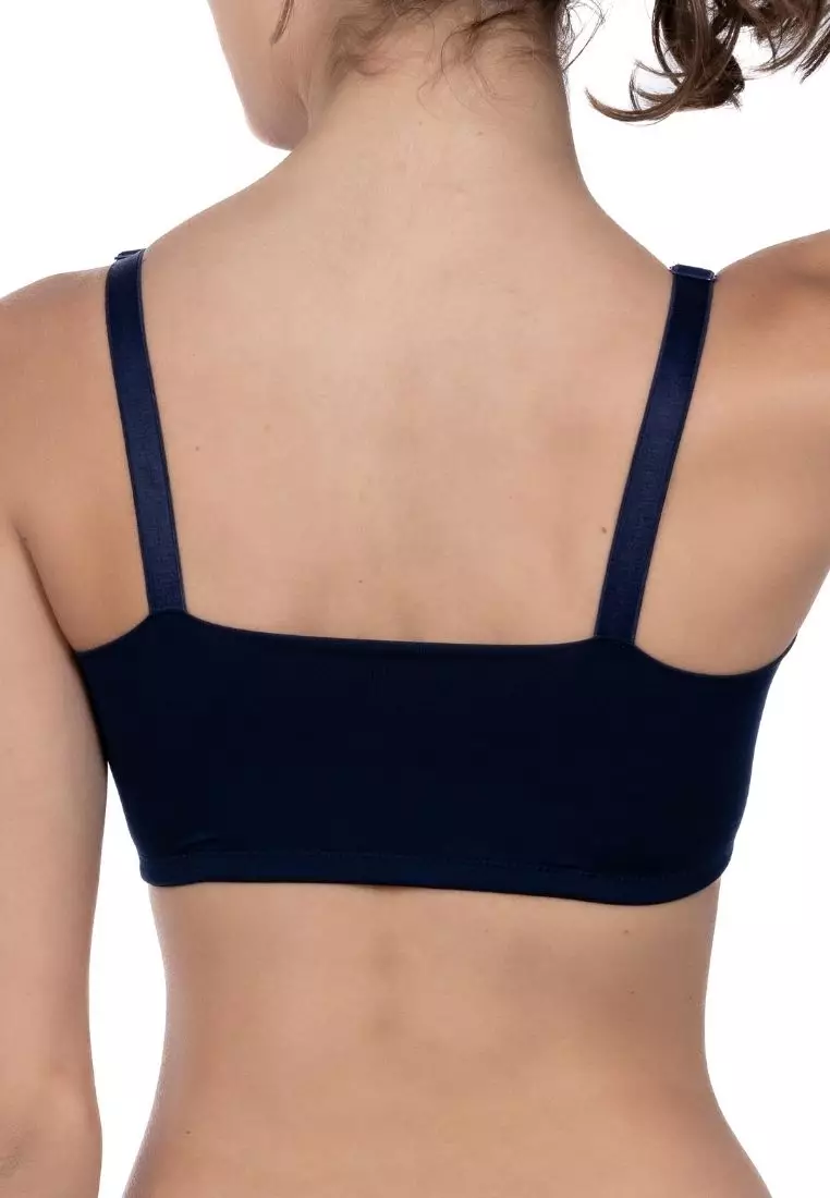 Full Cup Lacey Bra (LB4336 BU)