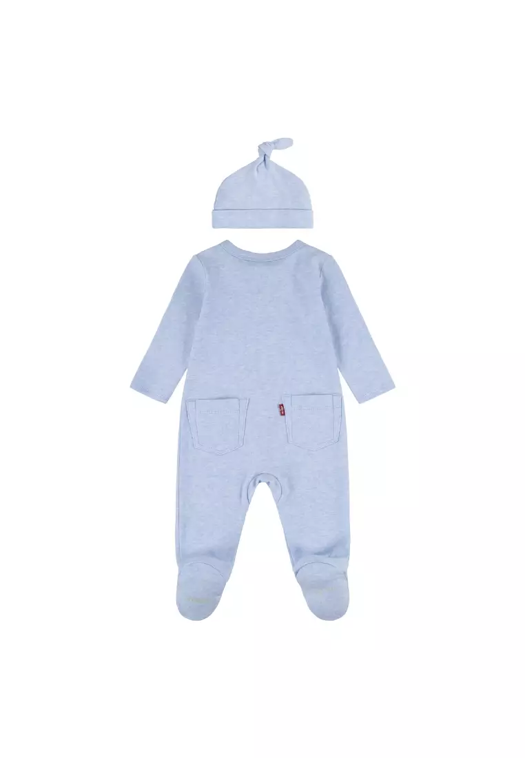 Levi's Footed Coverall Set (Newborn)