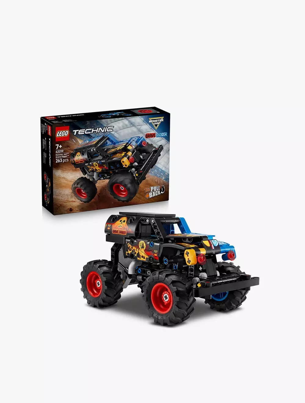 LEGO® Technic Monster Jam™ Grave Digger™ Fire and Ice - 42219