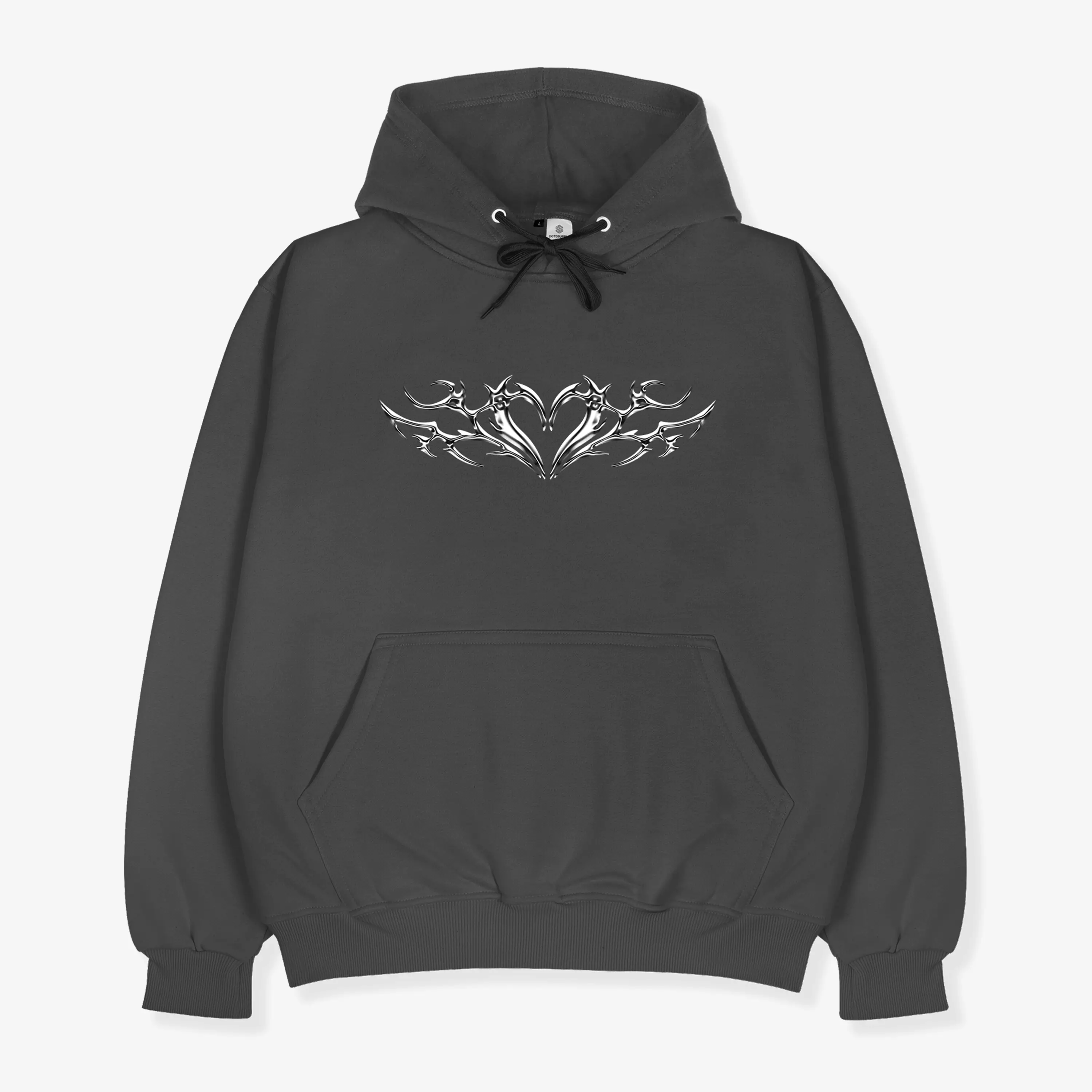 Jual ootdsupply OOTDSUPPLY Pullover Hoodie Savage Black Dark