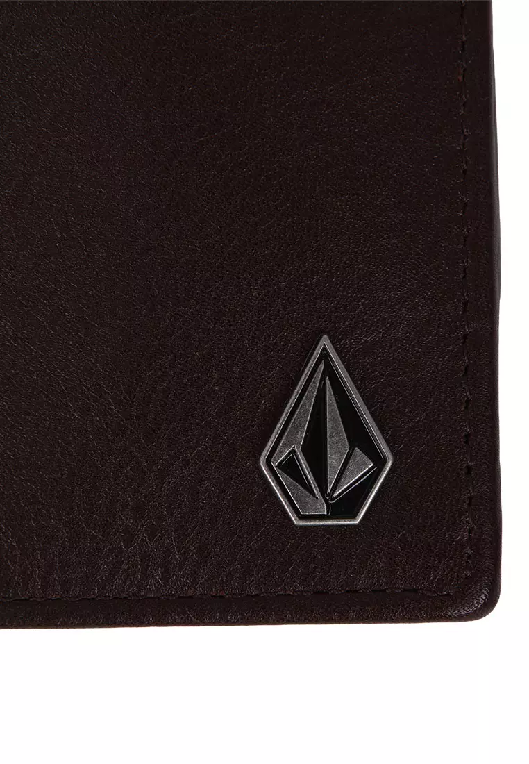 MLW SINGLE STONE LEATHER WALLET BROWN