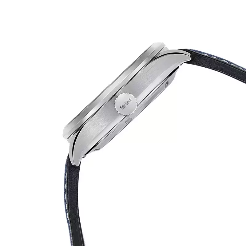 Jam Tangan Pria MIDO Multifort M M038.430.17.041.00 Men Automatic Blue Gradient Dial Blue Fabric Strap