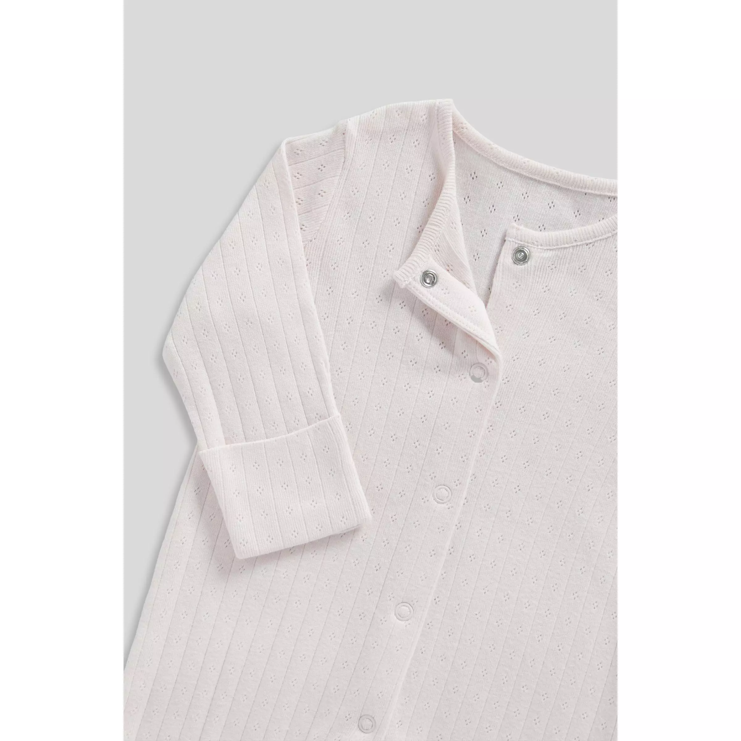 Mothercare Floral Sleepsuits - 3 Pack - Set Baju Tidur Bayi Perempuan (Multi)