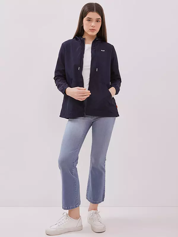 DUST Jaket Parasut Arla Navy (D.56173)