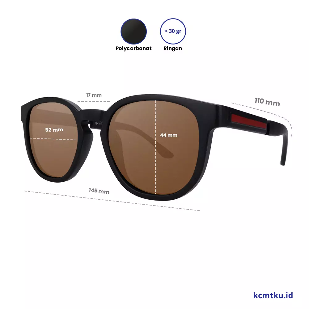 Bell Eyewear Sunglasses Anti UV - Black Doff