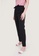 ForMe black Tie Waist Ankle-Length Pull Up Cozy Pants 112A6AAE83CE84GS_2