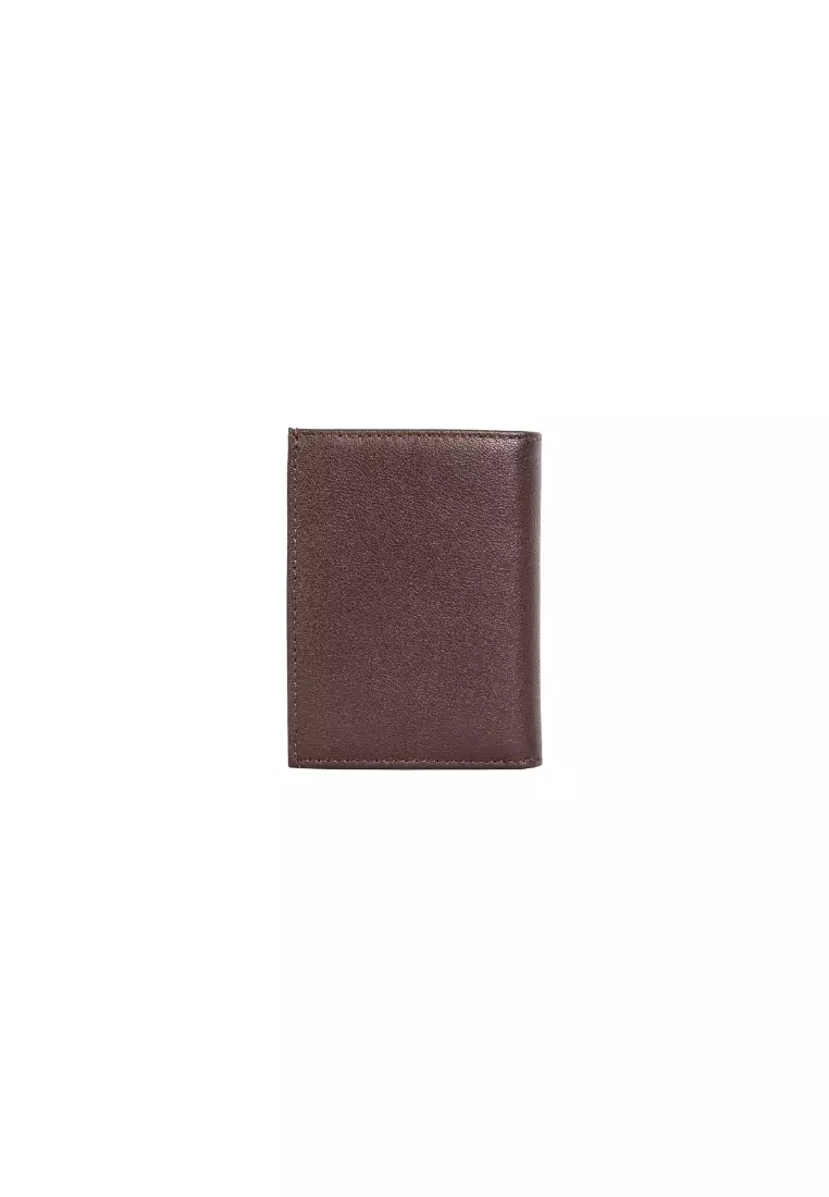 Genuine Leather Dual ID Multi Cards Holder Slim Style for Men Dompet Lelaki JWC 50166