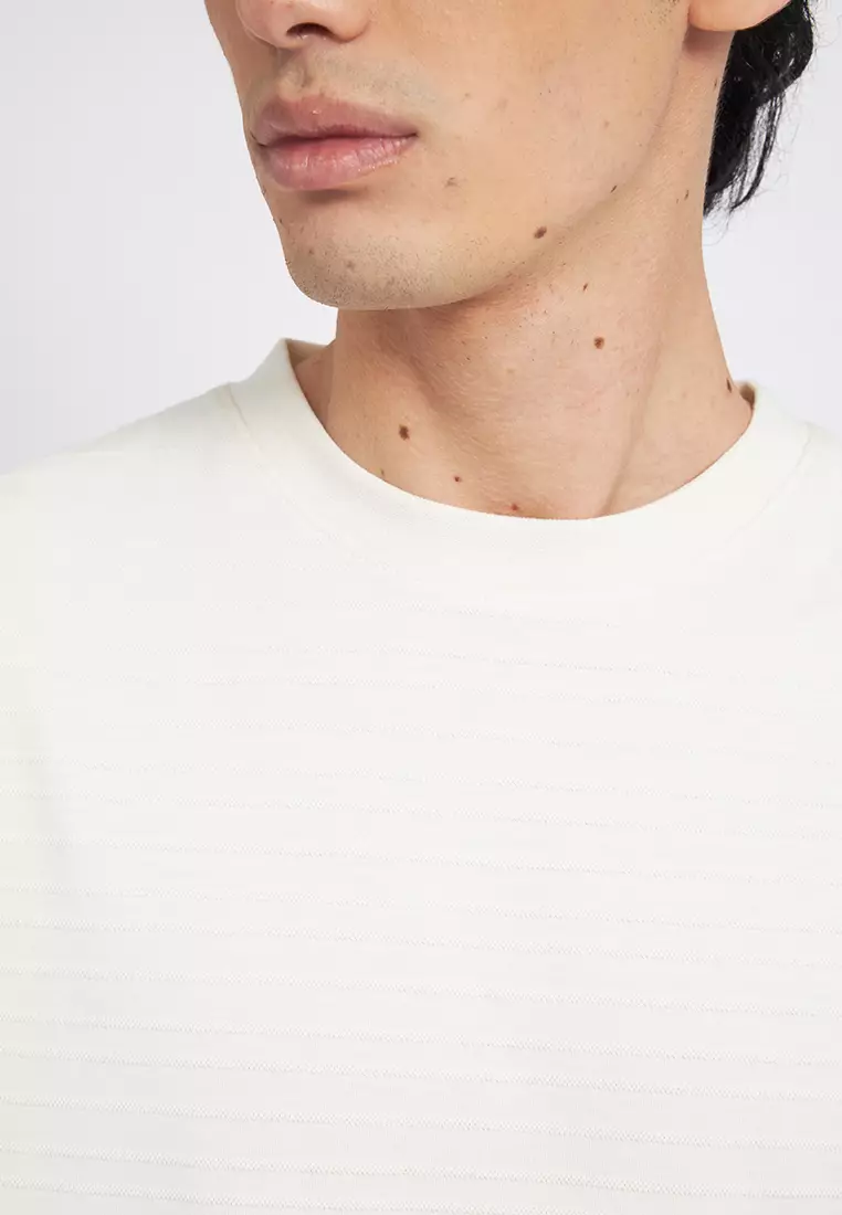 Short Sleeve Textured T-Shirt