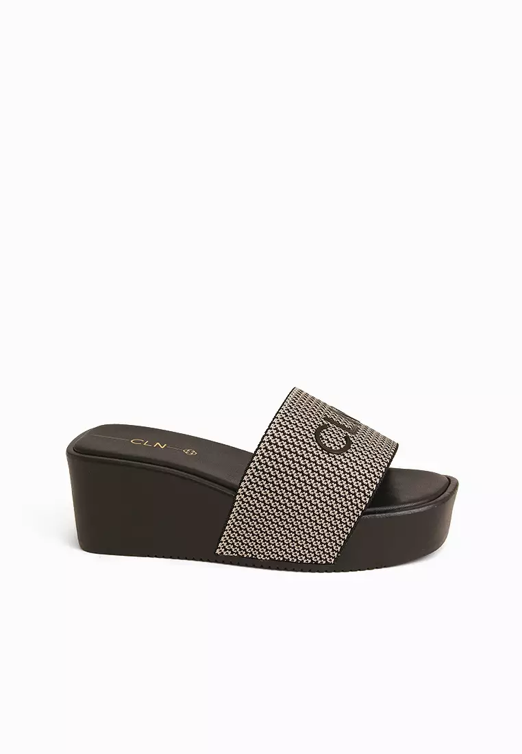 Buy CLN Antalya Wedge Slides 2024 Online | ZALORA Philippines