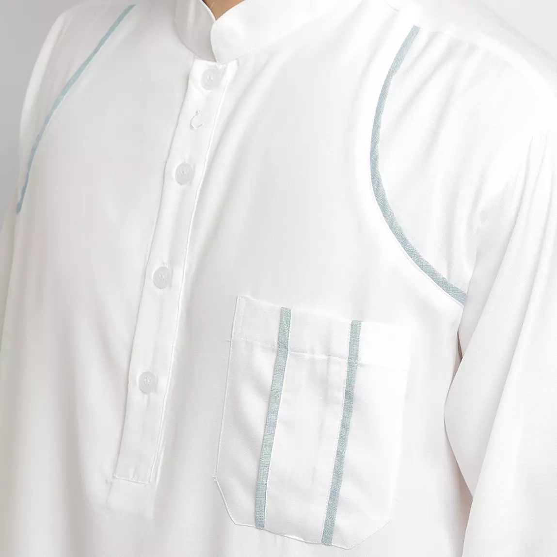 Gamis Jubah Anak Laki Laki GPA 07 White New