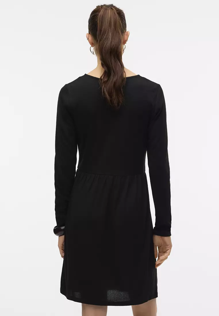 Olive Long Sleeves Dress