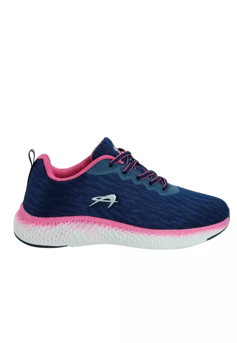 Buy midzone MIDZONE Women's Running Lace Up Sports Shoes WR9796NFU Navy  Fushia Online